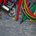 Electrical,Tools,And,A,Set,Of,Components,For,Use,In